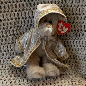 Ty Plush Bear Gwyndolyn: All That Glitters, 1993
Like new (& with tags)
